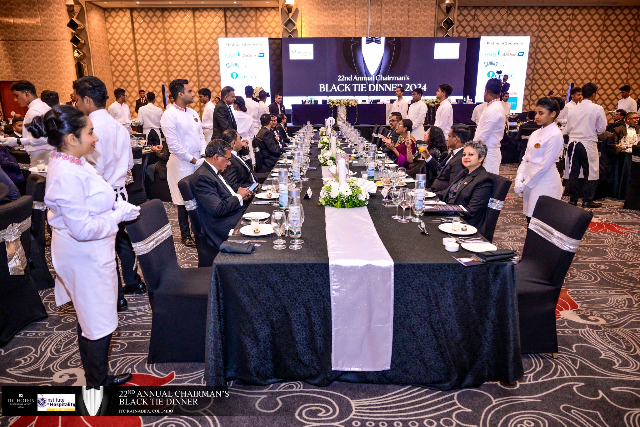 22nd Annual Chairman's Black Tie Dinner 2024 at ITC Rathnadipa photo 36