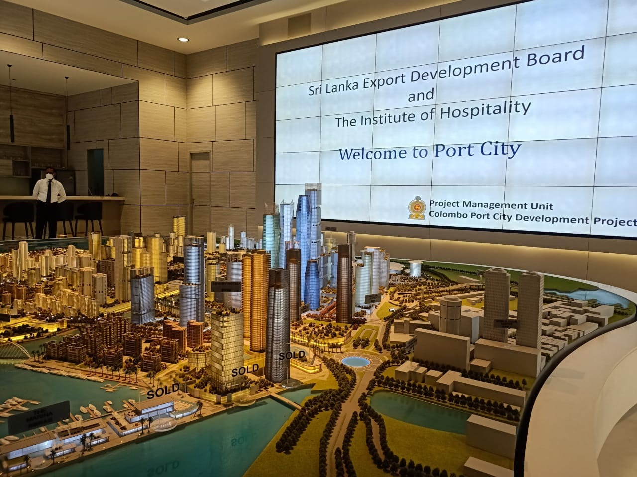 Committee Members Visited Colombo Port City Development Project - MARCH 2022 photo 1