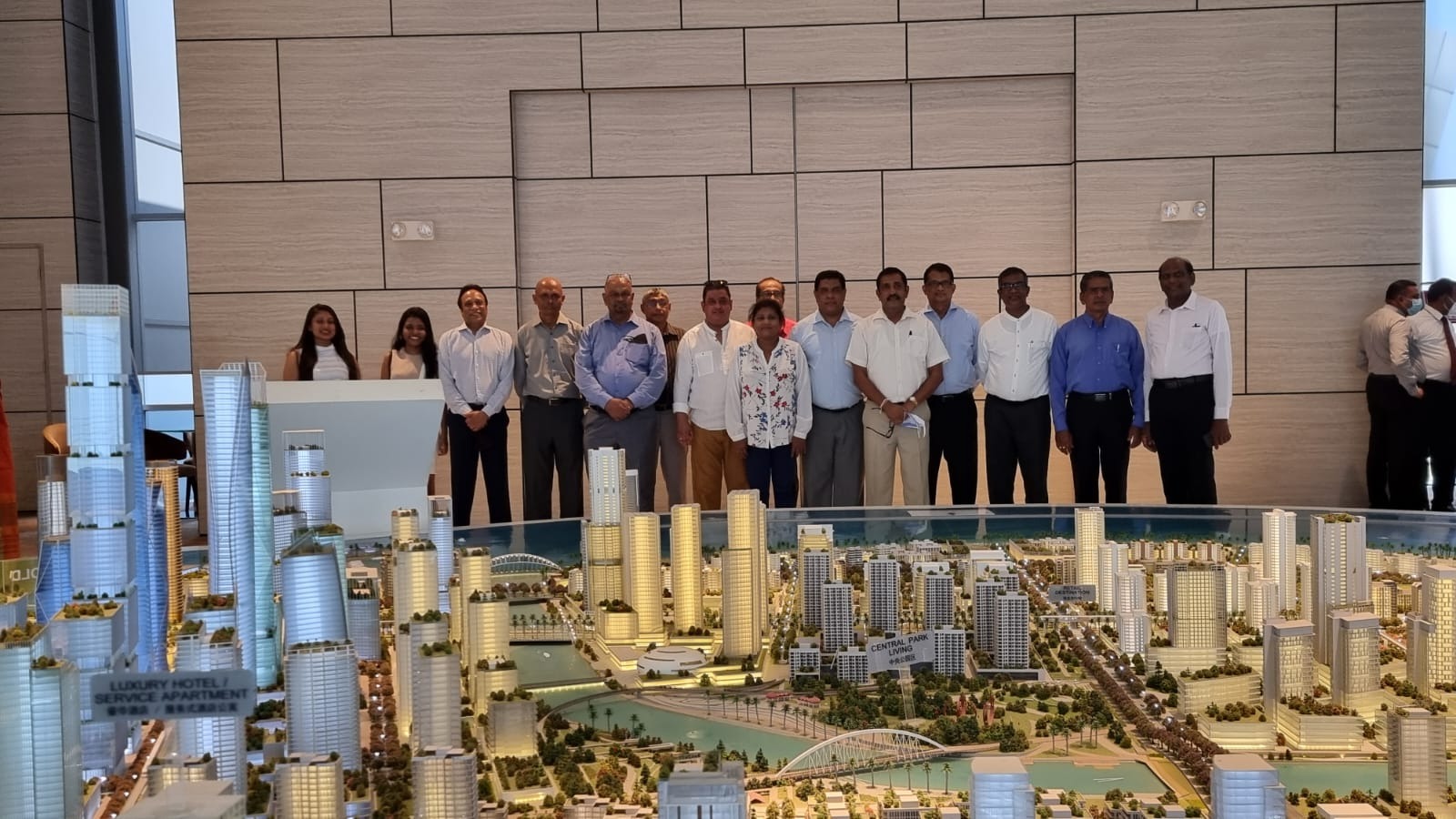 Committee Members Visited Colombo Port City Development Project - MARCH 2022 photo 4