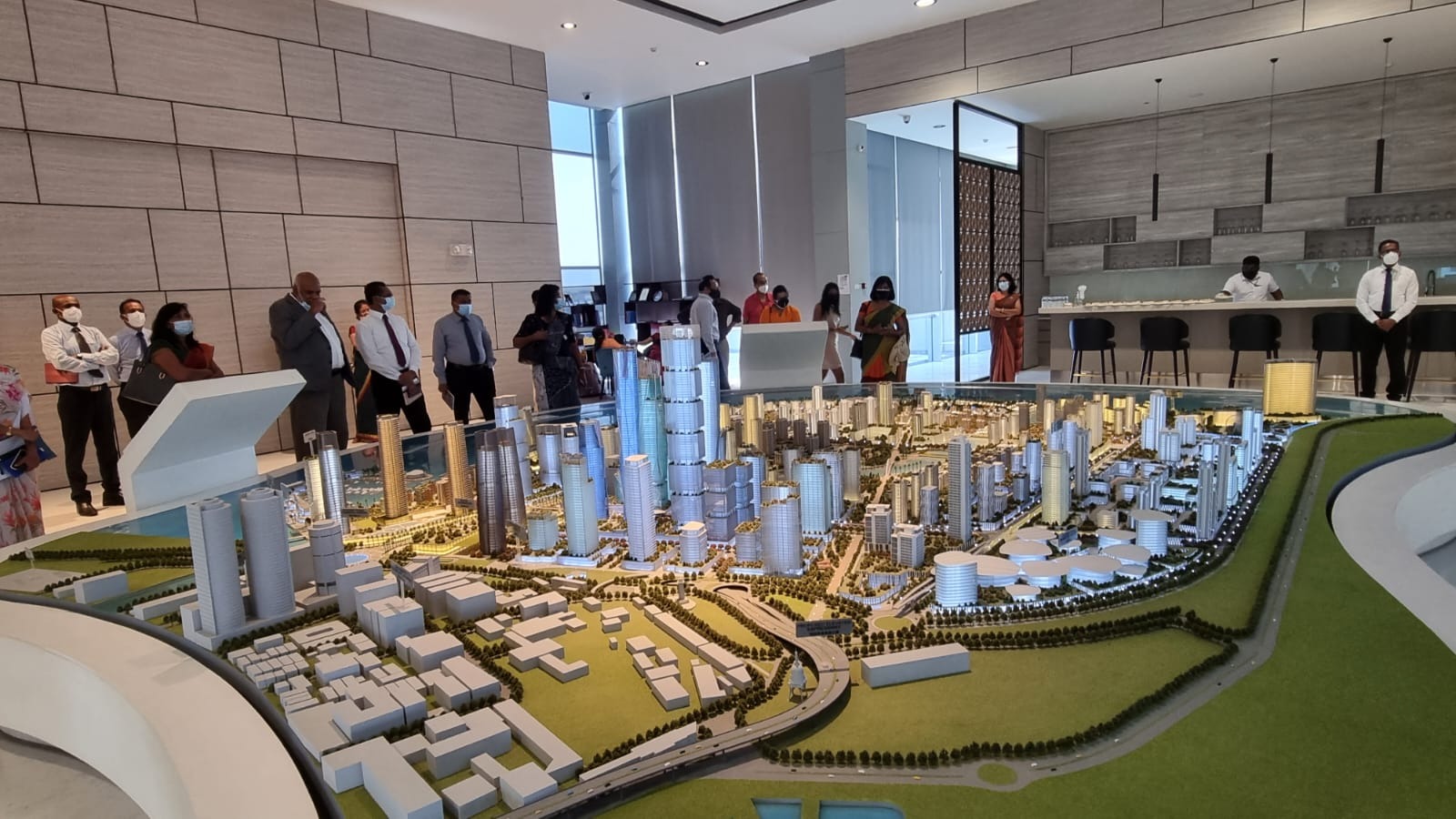 Committee Members Visited Colombo Port City Development Project - MARCH 2022 photo 5
