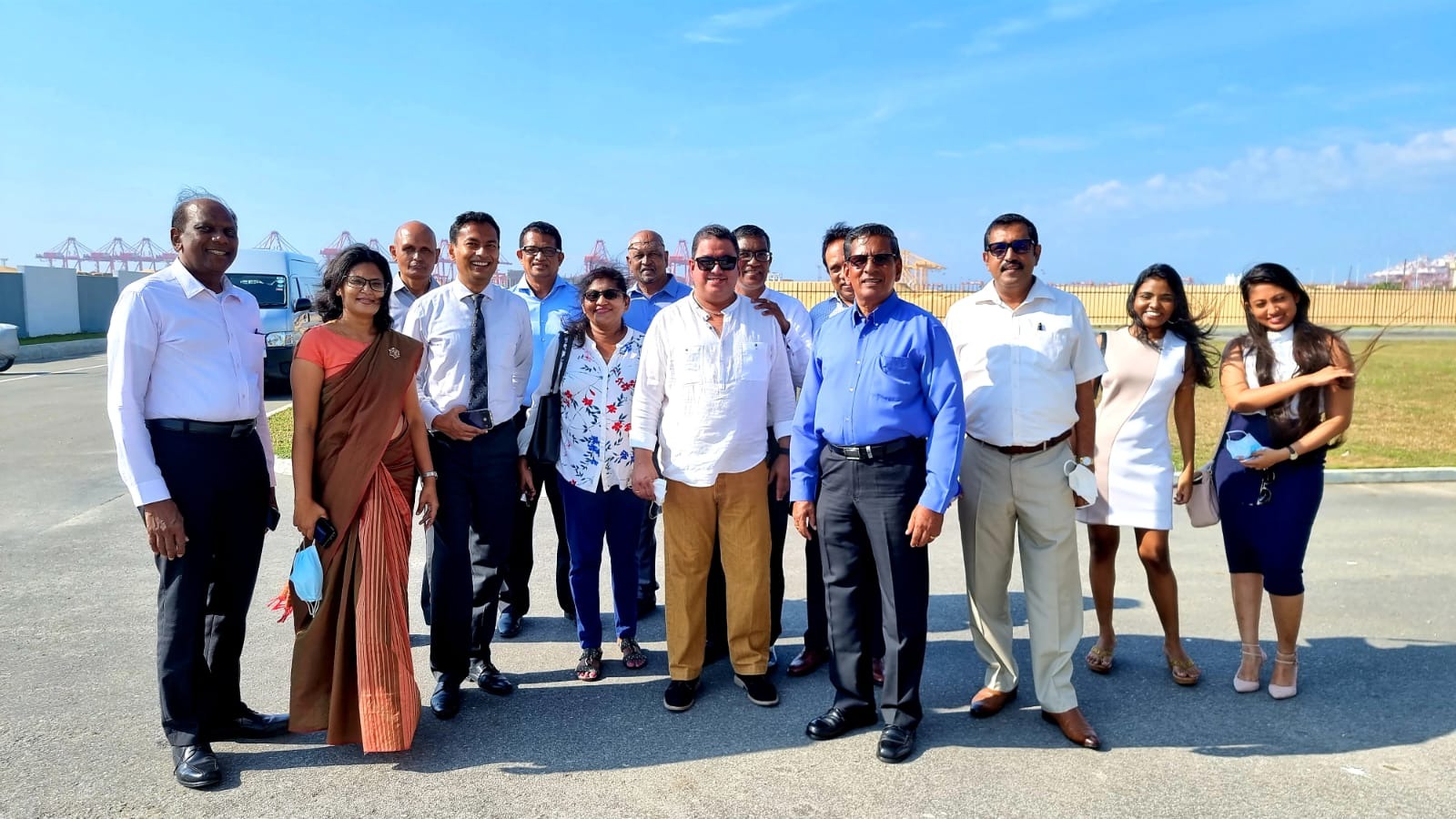Committee Members Visited Colombo Port City Development Project - MARCH 2022 photo 6