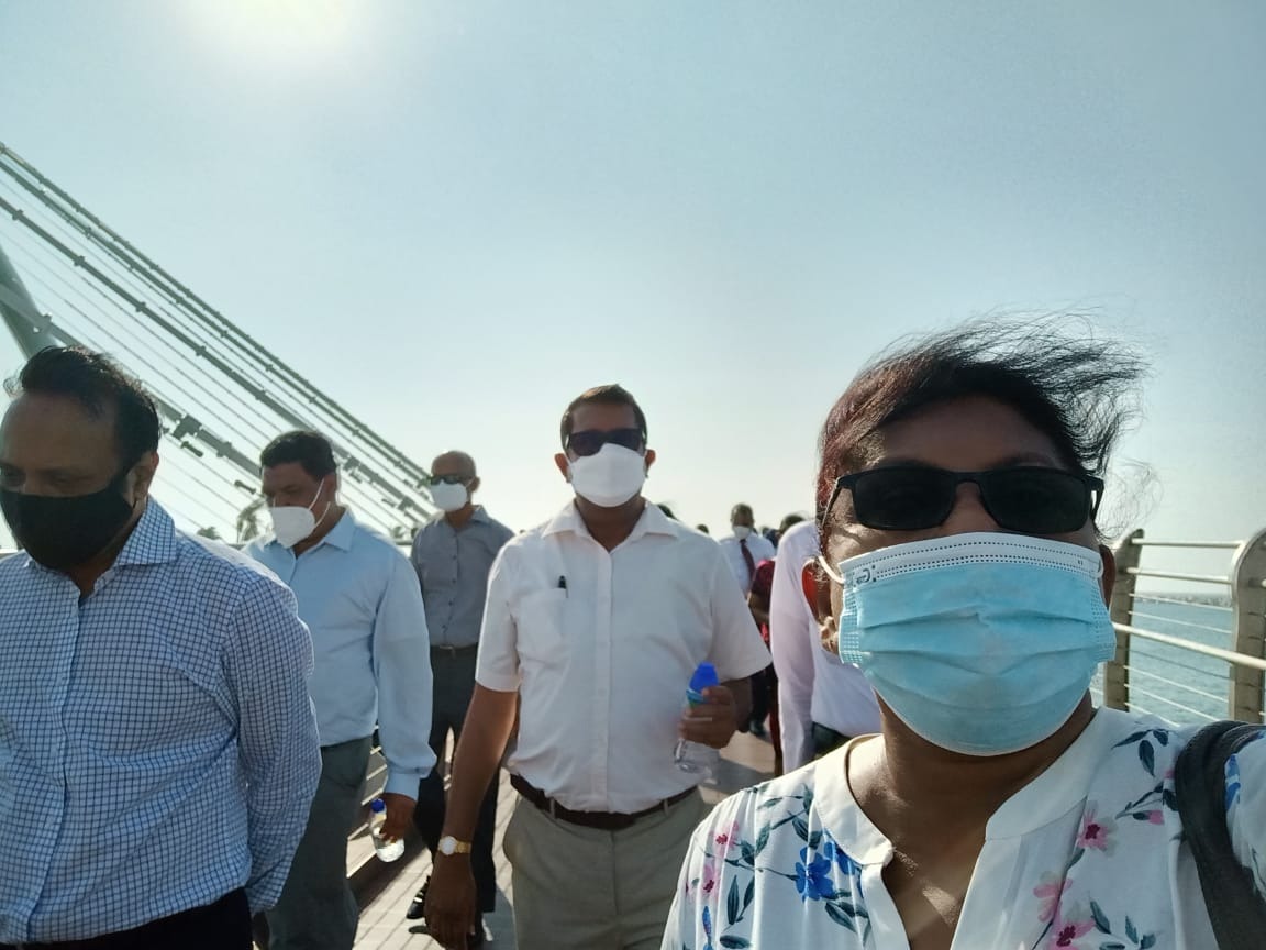 Committee Members Visited Colombo Port City Development Project - MARCH 2022 photo 7