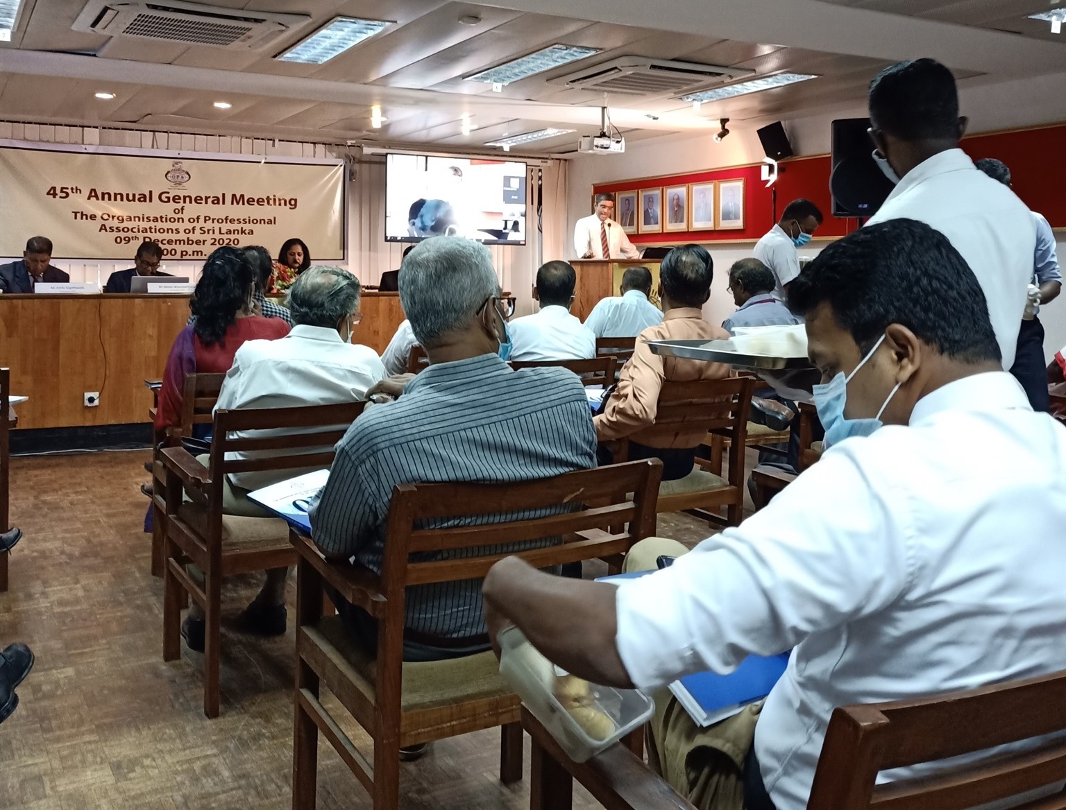 Organisation of Professional Association of Sri Lanka Annual General Meeting - DECEMBER 2020 photo 2