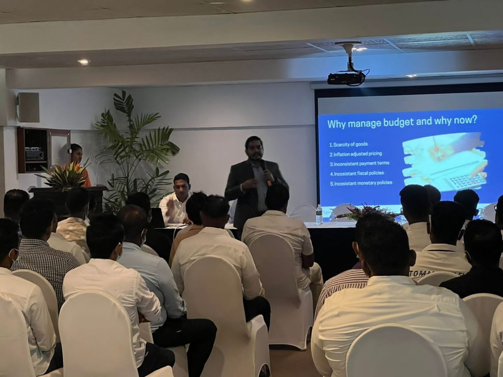 managing housekeeping budget & supply chain was held at the palms beruwala on 28th september 2022